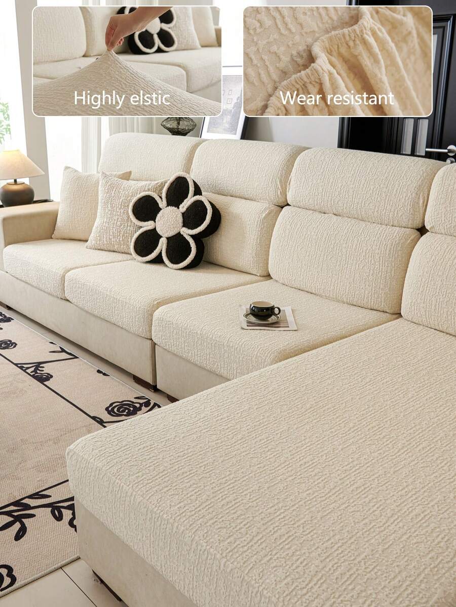 1 Vỏ bọc ghế sofa co giãn, Vỏ bọc ghế sofa chống trượt toàn diện, Vỏ đệm ghế sofa đa năng cho mọi mùa, Chăn sofa vải dày, Có thể giặt bằng máy, Chống bụi, Thân thiện với thú cưng, Trang trí nhà cửa, Có thể điều chỉnh cho ghế sofa góc, Phòng ngủ, Văn phòng, Phòng khách 1/2/3/4 chỗ ngồi
