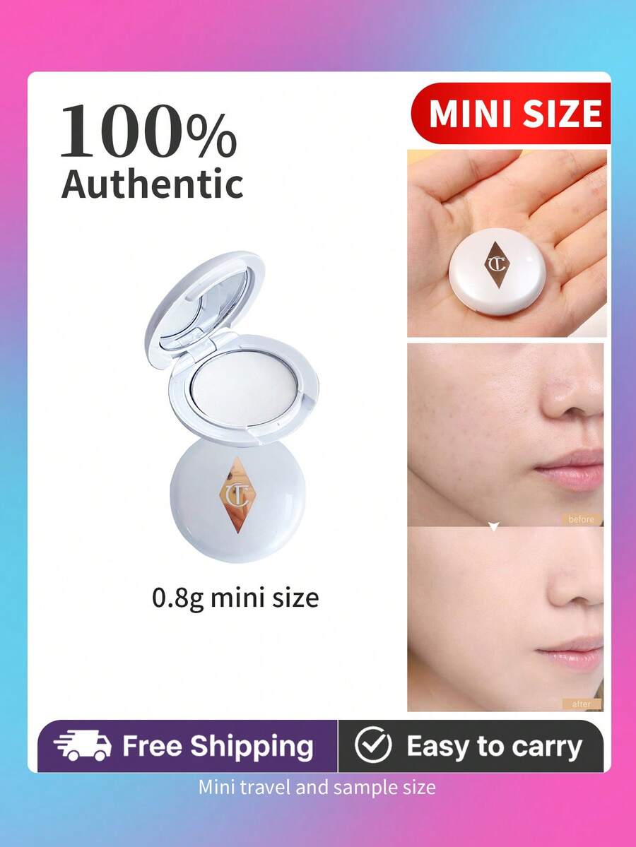 Air Brush Brightening Flawless Finish Complexion Perfecting Eye + Face Micro Powder |Brightening Powder, Airbrush Flawless Finish (0.02 Oz./0.8g) | Fair-Medium | Travel Size Mini - bột định hình - Xem 1