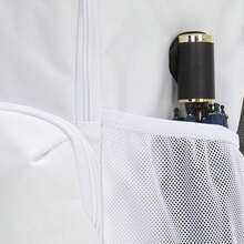 Nike Balo NK VARSITY ELITE BKPK Unisex, Cặp học sinh, Túi thường ngày, Túi du lịch, Túi thể thao HM9965-100 - Đen/Trắng/Kim loại - Xem 8