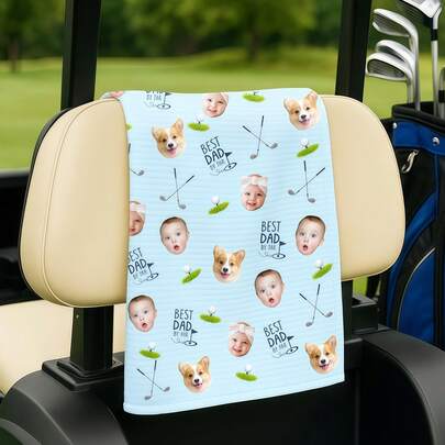 Khăn lau gậy golf in ảnh theo yêu cầu, Khăn lau gậy golf cá nhân hóa, Quà tặng Ngày của Cha cá nhân hóa, Quà tặng hài hước cho bố, Quà tặng khăn cho người bố tuyệt vời nhất, Quà tặng cho nam giới, Quà tặng cho người yêu thích golf, Thời trang, Nhiều màu sắc, Dễ thương, Tối giản, Đáng yêu, Quà tặng cá nhân hóa độc đáo