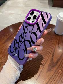 Phone 17 Pro Max Apple Air Compatible With 16 Pro Max, 16 Plus, 16 Pro, 16, As Well As All Series Of 15, 14, 13, 12, And 11, This New Stylish Phone Case Features A Stunning Gradient IMD Laser Design. It Offers Shock Resistance And Anti-Slip Properties, Making It A Perfect Gift Option. - Màu tím - Xem 4