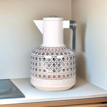 1000ml Coffee For Hot Drinks,Pink Glass Liner Carafe Hot -12Hours Water Bottle,Double Walled Thermoflask Coffee Pot For Hot Coffee Juice Tea Saudi National Day Saudi Saudi Arabia