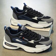 Men Chunky Shoes - Black - View 8