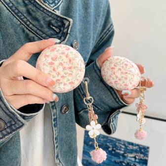 华为Freebuds Clip2/Clip无线蓝牙耳机、Freebuds Pro3/Pro4/7i、Freebuds Clip/SE2/SE3/5i/6i/Freebuds6蓝牙耳机专用极简玫瑰花设计保护套