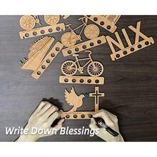 原装 NIX 生日钱礼物木制 - 无生日礼物 - NIX 礼物 - 木制礼物 - 男女通用钱礼物 - 彩色 - 查看 5