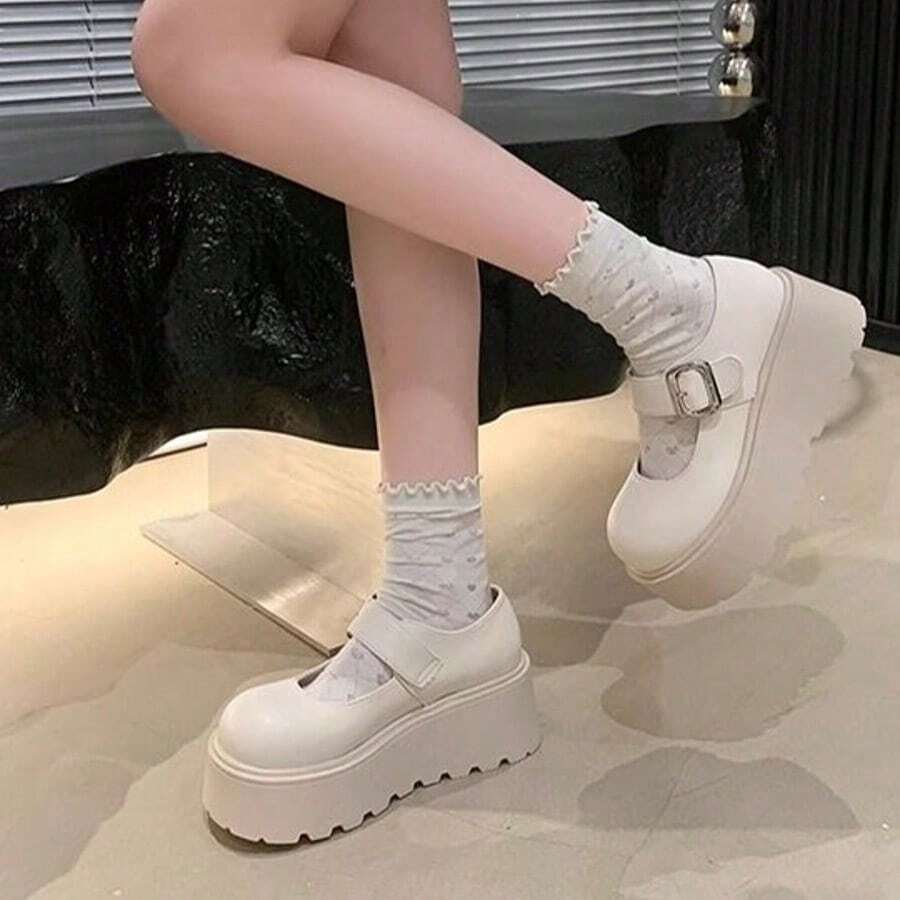 Women Loafers Shoes - 米色 - 查看 1