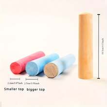 Caja de 20 piezas/Set de tizas gigantes de 5 colores, adecuada para grafitis y pintura artística al aire libre - Multicolor - Ver 10