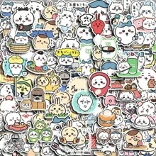 1 Set Of 66 Sheets/1 Set Of 100 Sheets Cute Japanese Anime, Graffiti Stickers, Personalized Cartoon Decorations, Phone Case Stickers, Waterproof UV Varnish, Glossy Film, Matte Film, No Need To Cut, Tear Off And Stick, Stickers