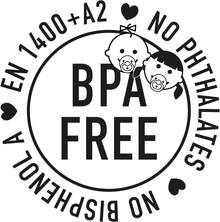 BIBS Cup Set For Or Toddler 2-Pack, Made In Denmark, 100% Material, Non-Slip And Dishwasher.Made In Denmark.(Blush/Woodchuck)