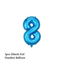 บอลลูนตัวเลขขนาดใหญ่สีน้ำเงิน 16/32 นิ้ว บอลลูนยักษ์ บอลลูนงานปรอม บอลลูนฟอยล์เฮลิยูมไมลาร์ขนาดใหญ่สำหรับตกแต่งงานวันเกิด/งานแต่งงาน/ครบรอบ, บอลลูนตัวเลขสีน้ำเงินเลข 0 ถึง 9 บอลลูนเฮลิยูมตกแต่งงานวันเกิด อุปกรณ์ตกแต่งงานแต่งงานที่สามารถเป่าลมได้ - R4-สีน้ำเงินบริสุทธิ์ - ดู 28