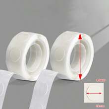 100pcs/Roll Double-Sided Adhesive Balloon Stickers For Wedding Decoration And Props