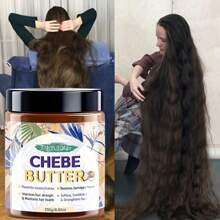 Chebe Butter, Nourishes Hair, Intensely Moisturizes, Repairs Split Ends, Damaged And Dry Hair. Strengthens And Softens Hair.