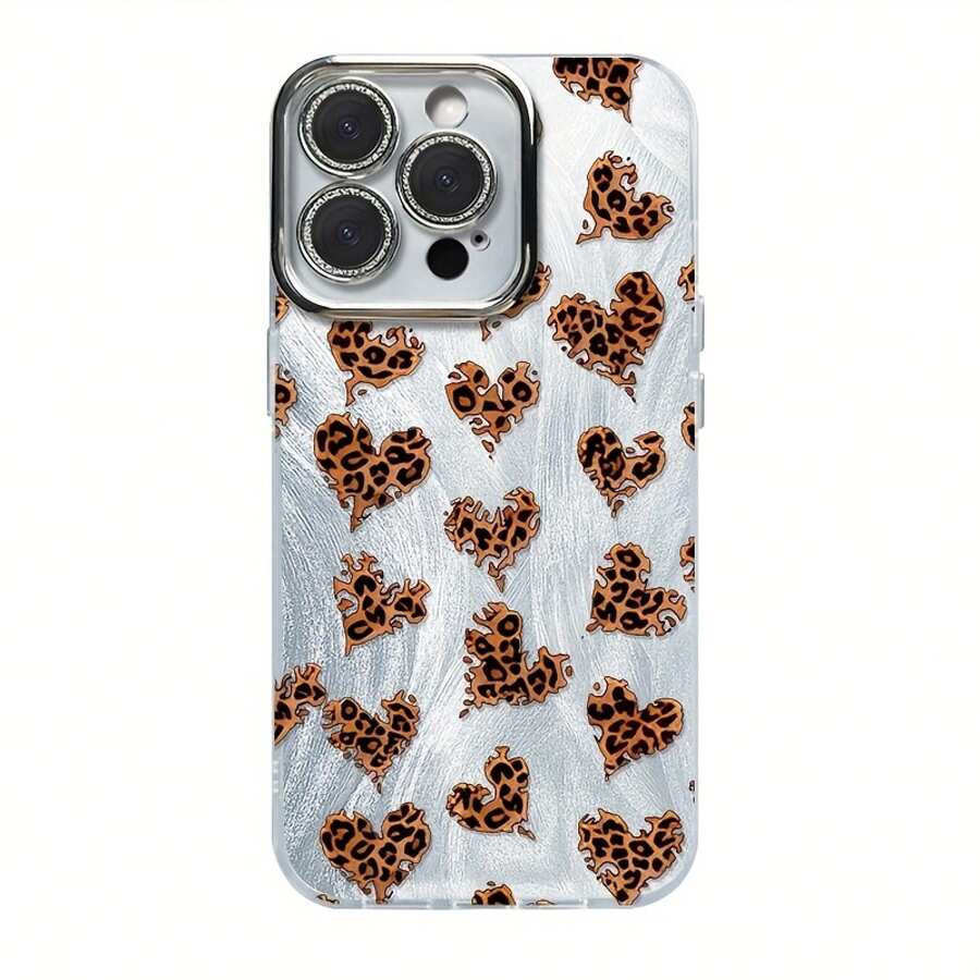 Estuche para teléfono 1 estuche para teléfono con láser IMD degradado con estampado vibrante, modelos 16, 15, 14, 13, 12 y 11, incluidas las series completas 13, 14 Pro, 15 Plus y 16 Pro, con película para lentes y un diseño híbrido clásico a prueba de golpes. - Colores mixtos 1 - Ver 1