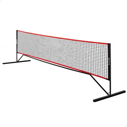 Aktive Rete da pickleball in acciaio portatile e rimovibile, misura 370 x 81 x 91 cm, facile da montare, leggera e include una borsa per il trasporto. Ideale per allenamenti e partite in qualsiasi ambiente esterno. ✅ Consegna in 24/48 ore in Spagna continentale.
