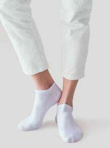 20 Pairs Mixed Random Women's All-Match Solid Color Comfortable Versatile Short Socks