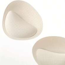 2片加厚6厘米文胸罩杯小胸垫可拆洗聚拢垫加一层胸垫文胸内衣 - 杏色 - 查看 6