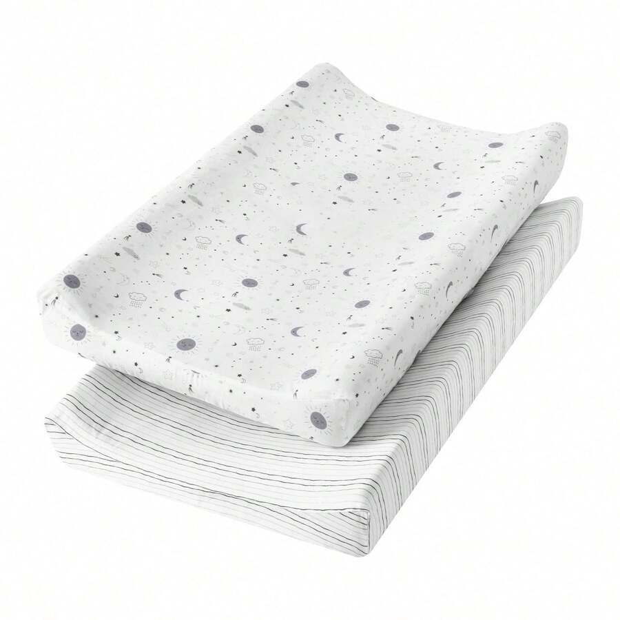 2-Pack Changing Table Cover Diaper Table Cover - Set 4 - View 1