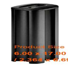 Atdec 135mm Black Short Post Mount - Modular Mounting Solutions With Dynamic Arms For Displays, Perfect For Multi-Arm Display Systems And Atdec Accessories