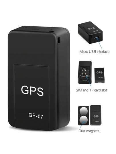 Micromagnetic GPS Tracker, Real Time Anti Theft Tracking Monitor Vehicles Motorcycles, Personal Lost Positioning Mini view 6