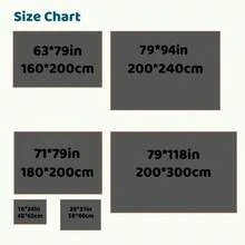 Modern Geometric Pattern Carpet, Suitable For Living Room & Bedroom, Machine Washable, Non-Slip Retro Style, 100% Polyester Material, Anti-Stain, Printed Pattern, Applicable For Entrance, Front Door, Dining Room, Home Office, Bathroom Etc., Home Decor, Foyer Decor, Bathroom & Kitchen Decor, Kitchen Rug