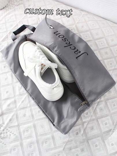 Bolsa de zapatos personalizada para tripulación | Bolsa de zapatos para tripulación | Bolsa para tripulación de cabina | Bolsa de cordón personalizada | Bolsa personalizada, regalo de Navidad