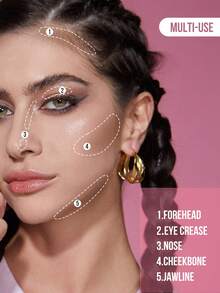 MISSLYN-Cinnadream Contouring Powder, Smooth And Blendable Texture, Ultra-Fine And Long-Lasting, Cool-Toned For Natural Makeup Look, Face Sculpting Powder, Moisturizing And Nourishing, Infused With Murumuru Butter Blend