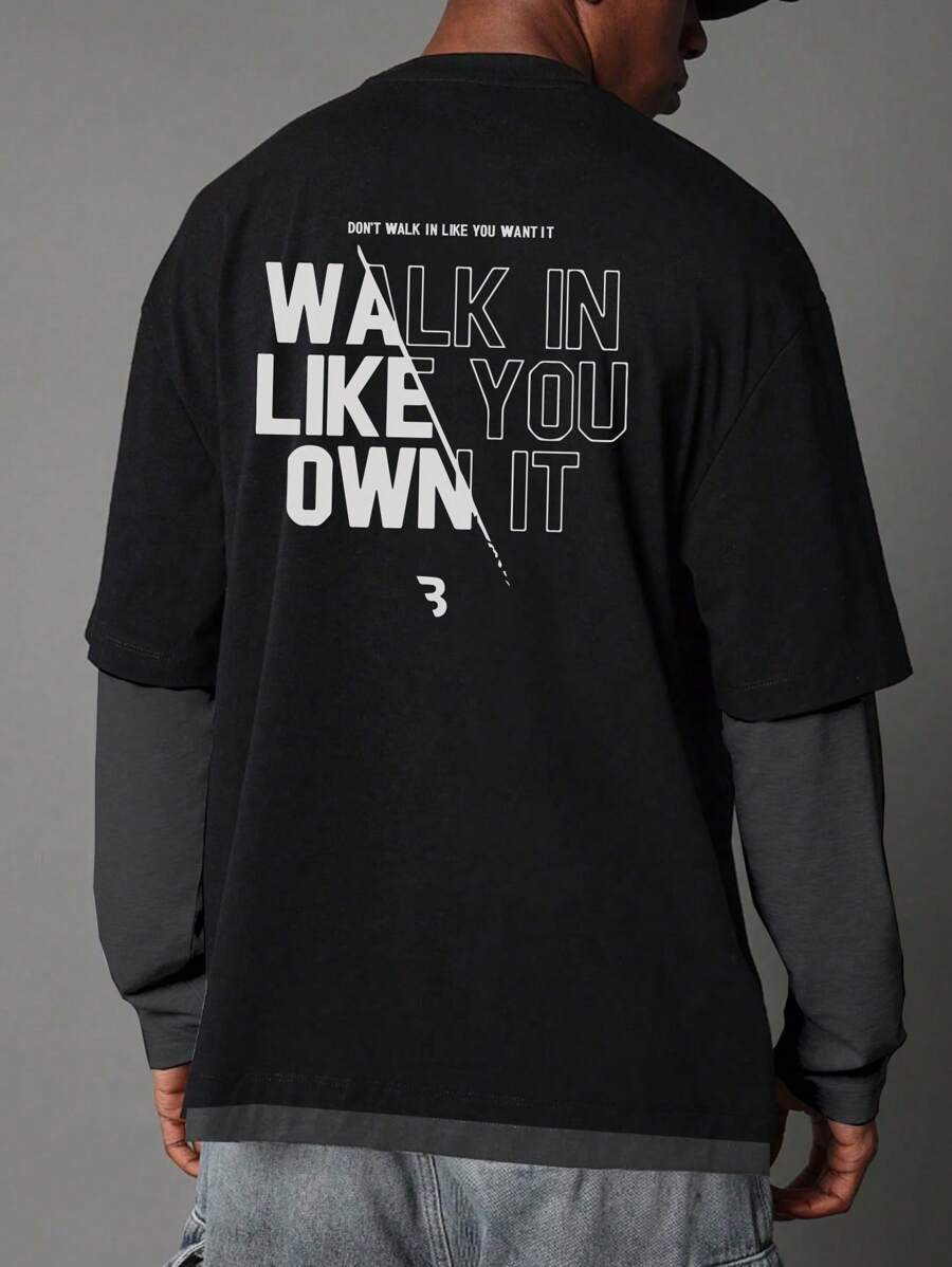 Men's Loose Knit Pullover Long Sleeve Color Block Sweatshirt, For Friends, Husband, Boyfriend Gifts,Men Long Sleeve Casual Sweatshirt, Boyfriend Gift, Men's Sweatshirt, Sweatshirt For Men, Sweater Men