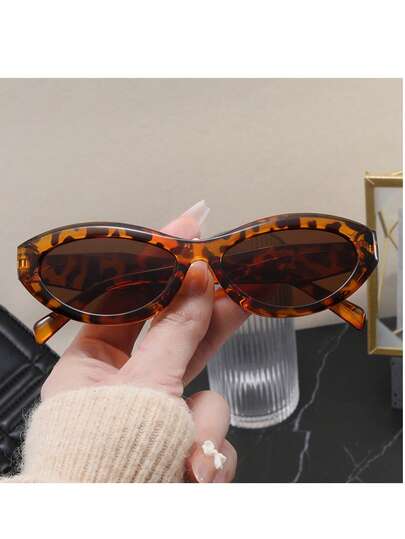 1pc Fashionable & High-End Versatile Unisex Fashion Glasses 2308