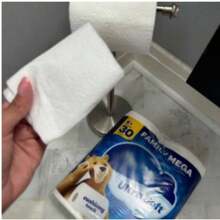 Ultra-Soft And Smooth Tear-Resistant Toilet Paper - 30 Mega Rolls Pack - 30 - View 2