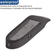Cubierta protectora de silicona resistente a los arañazos para el panel de instrumentos y salpicadero de la scooter eléctrica Ninebot MAX G3