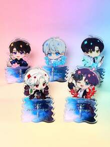 1pc Hot Game Love And Deepspace Creative Phone Stand, 5 Styles And Colors To Choose From, Small Size, Removable, Easy To Carry, Suitable For Various Occasions
