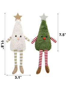 1 قطعة من ديكورات عيد الميلاد، هدايا عيد الميلاد، ديكورات الغرفة، ديكورات نوافذ الفنادق والمراكز التجارية (أبيض + أخضر) مناسبة لديكور المكتب، ديكور النوافذ، ديكور البار وغيرها من ديكورات موضوع عيد الميلاد، ديكور عيد الميلاد، ديكور المنزل، لوازم ديكور حفلات العطلات