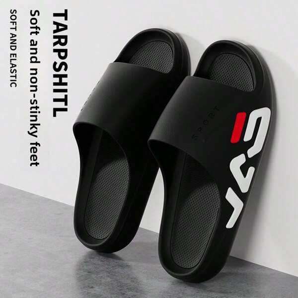 Men's Slippers Summer 2025 New Thick Sole Fashion Breathable Odor-Resistant Anti-Slip Indoor & Outdoor Wear