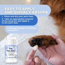 2 pièces Ensemble de Shampooing pour Chien et Crème pour Coussinets | Purement Naturel, Crème Apaisante à Lécher Contenant de l'Huile de Noix de Coco et du Beurre de Karité | Crème Hydratante pour Coussinets et Baume pour le Nez, Spécialement Conçus pour les Coussinets et Nez Secs et Gercés