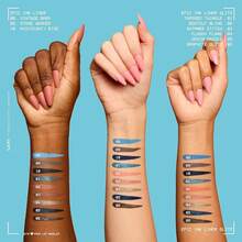 Eyeliners - Tapered Twinkle (light Blue With Sparkles) - View 6