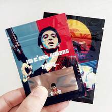 100pcs Resealable Mylar Bags,Aluminum Foil Waterproof & Smell-Proof Food Storage Pouches With Window,Storage Pouch For Snacks,Candy,Cookies,Exotic Spices,Reusable 1G Mini Zipper Bags,Gifts Packing,Cosmic Themed Packaging Bags - 2.75x3.94inch - View 18