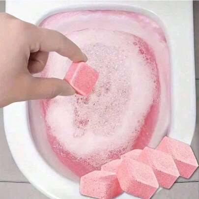 5/10/20/100 stycken toalettrengöringsmedel, toalettrengöringstabletter, kraftfull luktborttagare för urinfläckar, skumdämpare, lämplig för rengöring av envisa fläckar i toaletter och tvättmaskiner