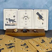 Cartas Oracle da Voz da Alma - Cartas de Adivinhação do Guia da Alma, Tarô de Adivinhação, Jogo de Cartas, Jogo de Tabuleiro, Jogo de Mesa, Jogo Interativo para Amigos e Famílias. (Pequena diferença de cor entre o produto físico e a imagem), Tarô, Caixa de Cartas de Tarô, Dobble, Gong Gi, Destino, Tarô