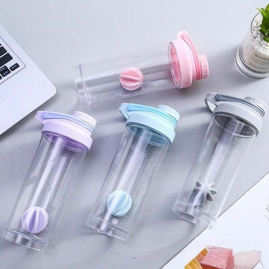 700毫升蛋白粉摇摇杯，便携式户外运动混合瓶，塑料水杯