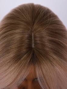 SMILCO 22 Inches, Pink Gradient, With Bangs, Layered, Women's Wig, Glue-Free Wig, Suitable For Daily Wear And Event Wear - 漸層粉紅色 - 查看 7