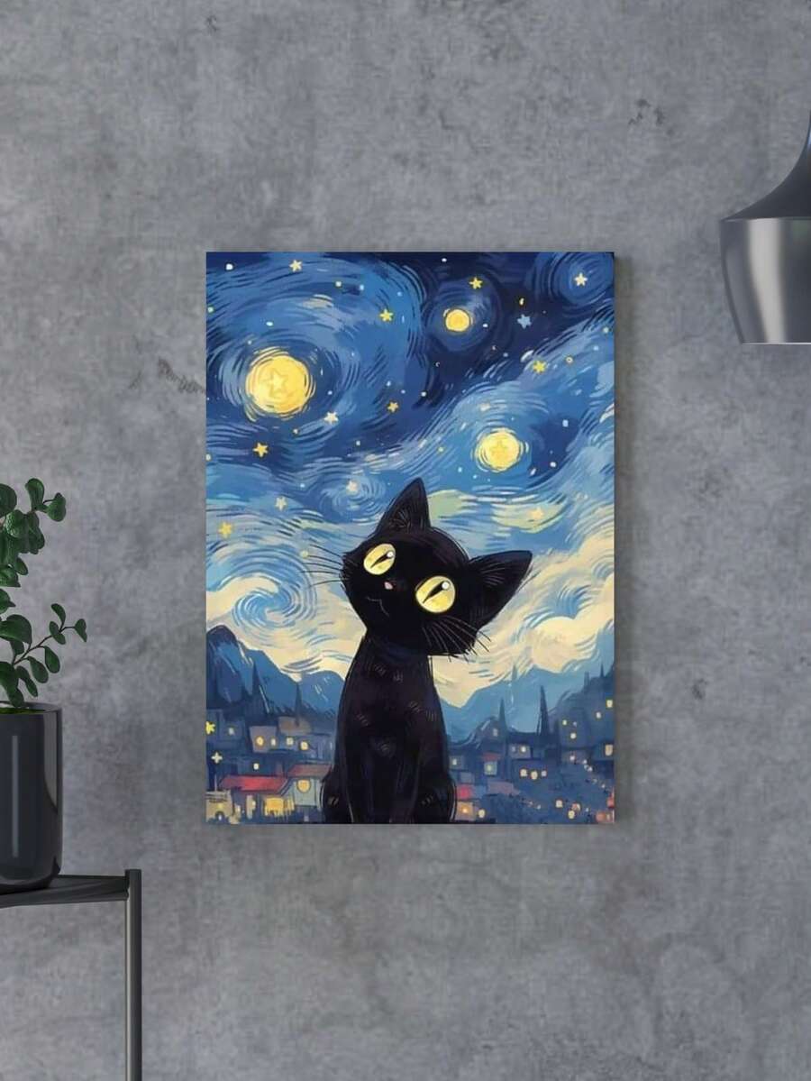 Decorative Plaque/Frame Cute And Funny Animals Memes Painting - 圖片 2 - 查看 1