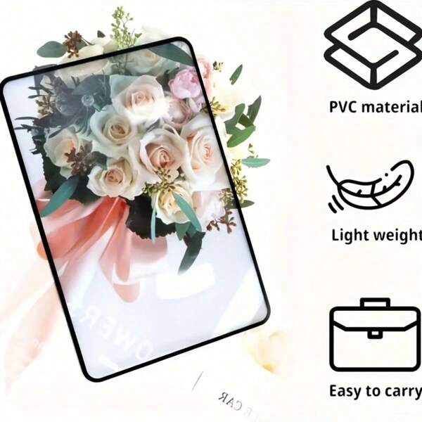 3-fach Leselupe - Flexible Lupen-Optikfolie aus PVC, transparent, keine Batterie/Aufladung nötig, ideal für Menschen mit Sehschwäche und Senioren. Vergrößert kleine Schrift und Feindrucke mit einfachem Design | Stabile Konstruktion, perfekt zum Lesen. Schulmaterial, Schulanfang