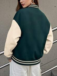 Women's Casual Baseball Uniforms Campus Sports Baseball Uniforms - Multicolor - View 2