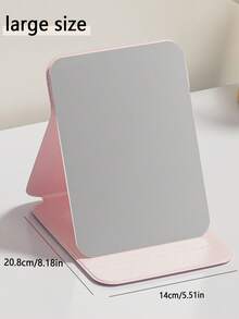 1 Espejo de maquillaje plegable portátil de alta definición, adecuado para dormitorios de estudiantes. Espejos de vestir en la sala de estar, dormitorio y baño. Decoración del hogar. Accesorios de viaje, bodas, fiestas, cumpleaños. Regalos para hombres, madres, padres, mejores amigos y maestros. Año Nuevo. Accesorios, regalos interesantes, maquillaje, económicos, decoración de habitaciones, tocador, viaje, dormitorio, accesorios de maquillaje, espejo, espejo de tocador, mini espejo, espejo compacto, espejo pequeño, espejo de mano, económico, rellenos de calcetines, maquillaje, herramientas de maquillaje, cosas baratas, regalos, regalos para mujeres, regalos de Navidad