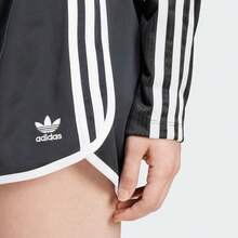 Adidas Originals Pantalones cortos tejidos SPRINTER 3S de mujer JD3119 - Negro - Ver 4