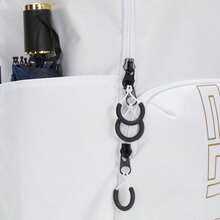 Nike Balo NK VARSITY ELITE BKPK Unisex, Cặp học sinh, Túi thường ngày, Túi du lịch, Túi thể thao HM9965-100 - Đen/Trắng/Kim loại - Xem 7