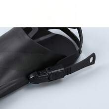 Swimming Training Fins Adjustable Open Heel Duck Fins Snorkeling Fins Professional Flippers - Green - View 6