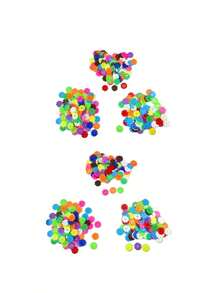 100 Pieces/Set, Early Education Toy Snowflake Puzzle Blocks, Kindergarten Children, Boys And Girls, Baby Intelligence Development Blocks Are Very Suitable For Kindergarten Classrooms(Some Colors And Styles Are Random)(The Specific Size Of Each Individual Image Is Explained) - Multicolor - View 13