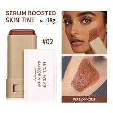 Lakerain Beauty 滋养霜精华，轻盈透气，如第二层肌肤般舒适，固体润色保湿精华 - 彩色 - 查看 2