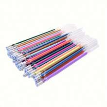 24/12pcs Glitter Gel Pens Set - Multi Color Refills, Suitable For Art, Crafts And Writing - Neutral Ink Pen Assortment, Organized Display | Plastic,For School Supplies,Back To School - Multicolor - View 5